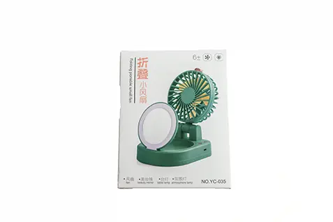 Přenosný ventilátor usb s zrcadlem A9140