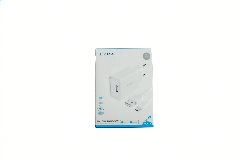 Charger with 1m USB-A charging cable to charge to Samsung