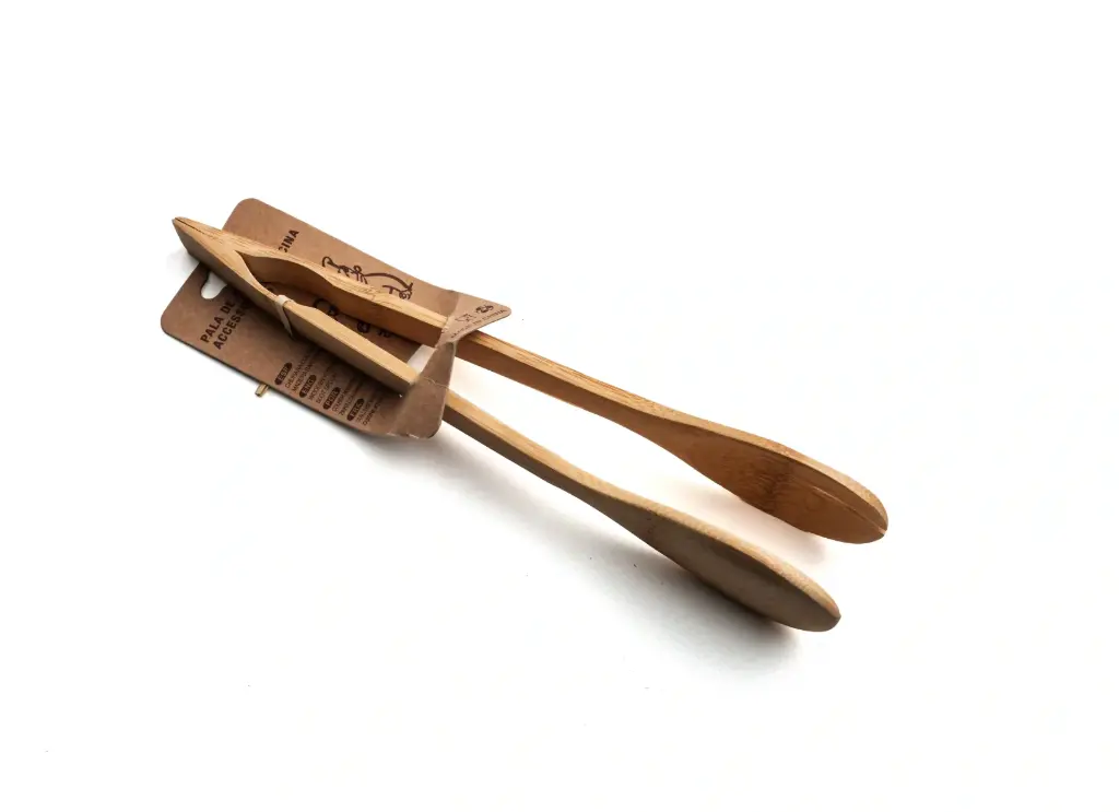 Bamboo Tongs A3222