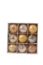 Christmas balls A1316-box 9 pcs