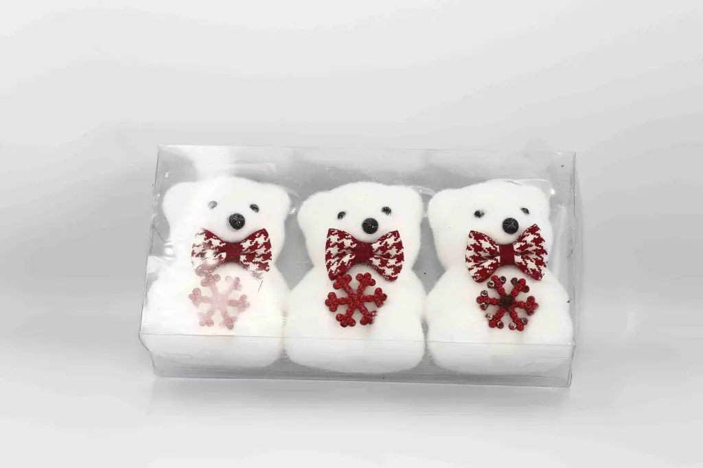 Gấu bông Giáng Sinh A6383