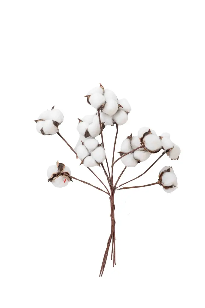 Artificial snow decoration made of cottonA10905