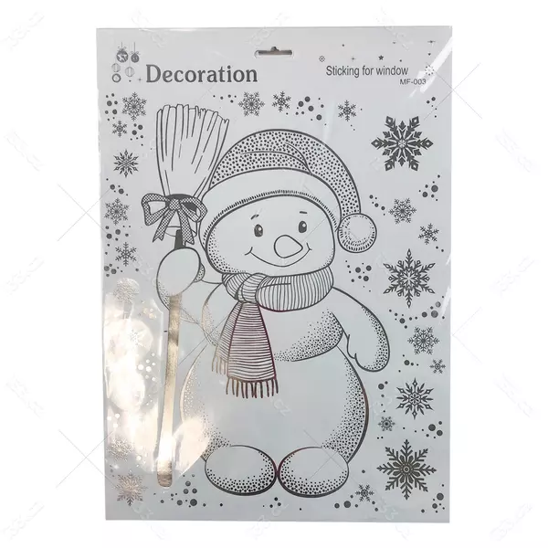 Christmas window sticker A10694