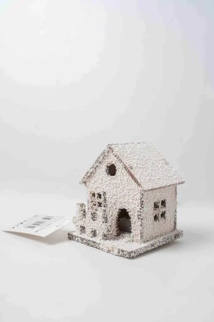 Svítící vánoční domeček A1484