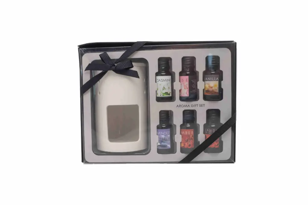 Aromatherapy lamp with candles A11058