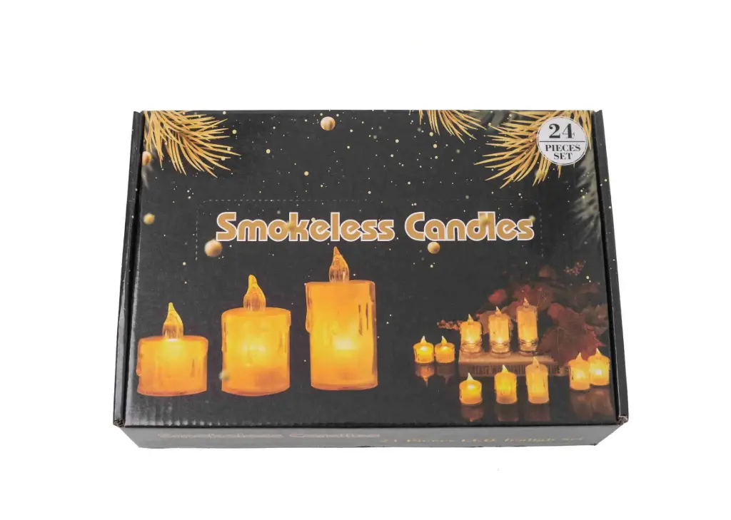 Battery-operated candles  5x4cm A10729