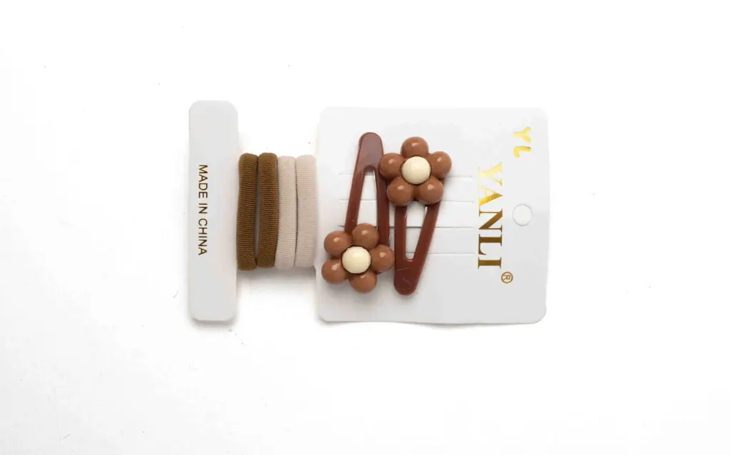 Set of clips and rubber bands A8967