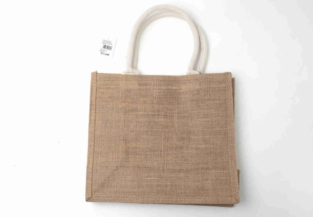 Jute storage bag 36cmx32cmx15cm A8465