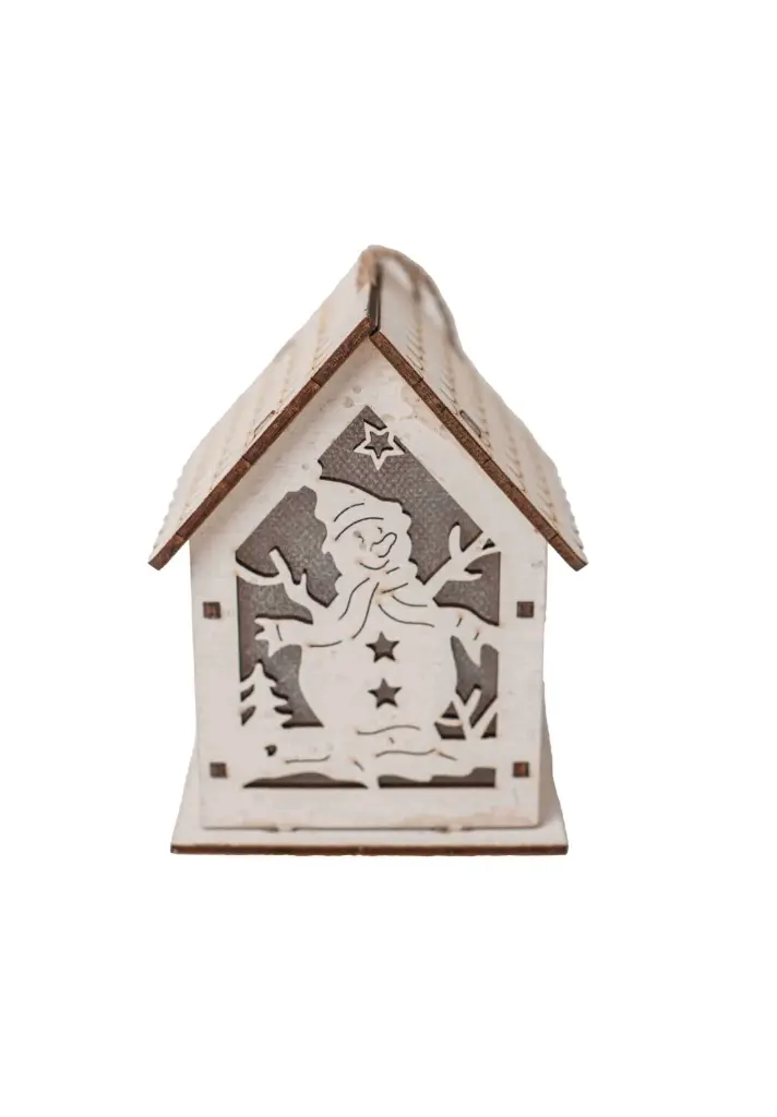 Ngôi nhà Giáng sinh phát sáng A7004