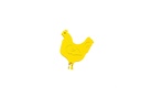 Wooden decorations 10pcs A7717