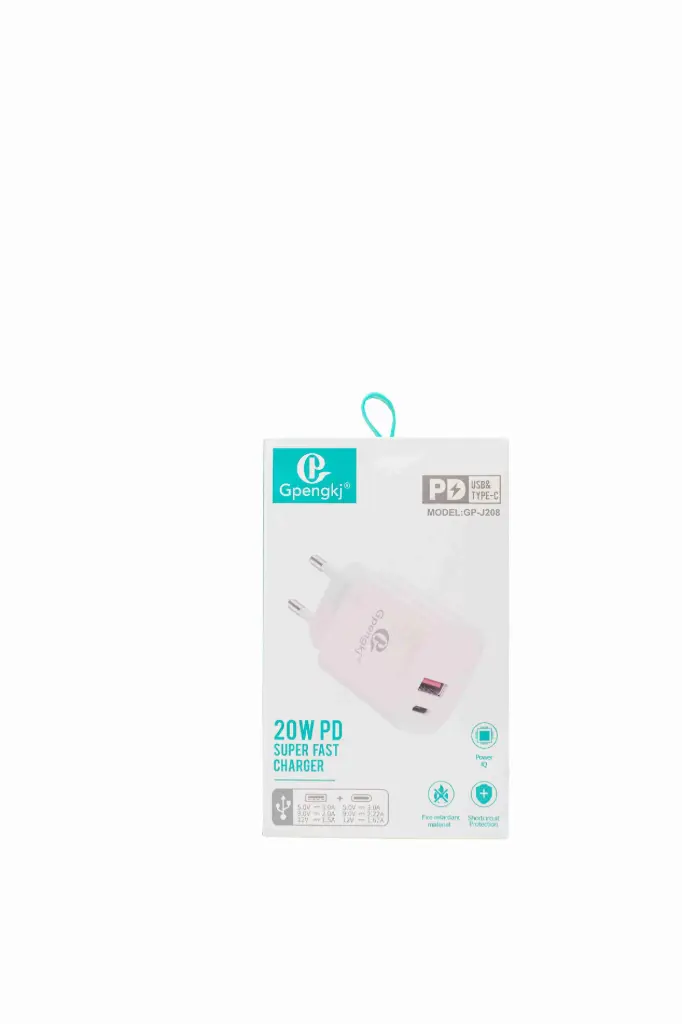 PD20W USB-A and USB-C Fast Charging Adapter A9911