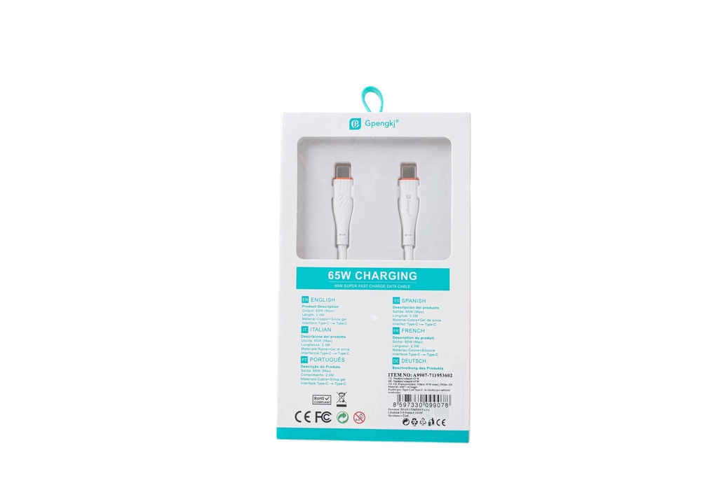 Cáp sạc siêu nhanh PD