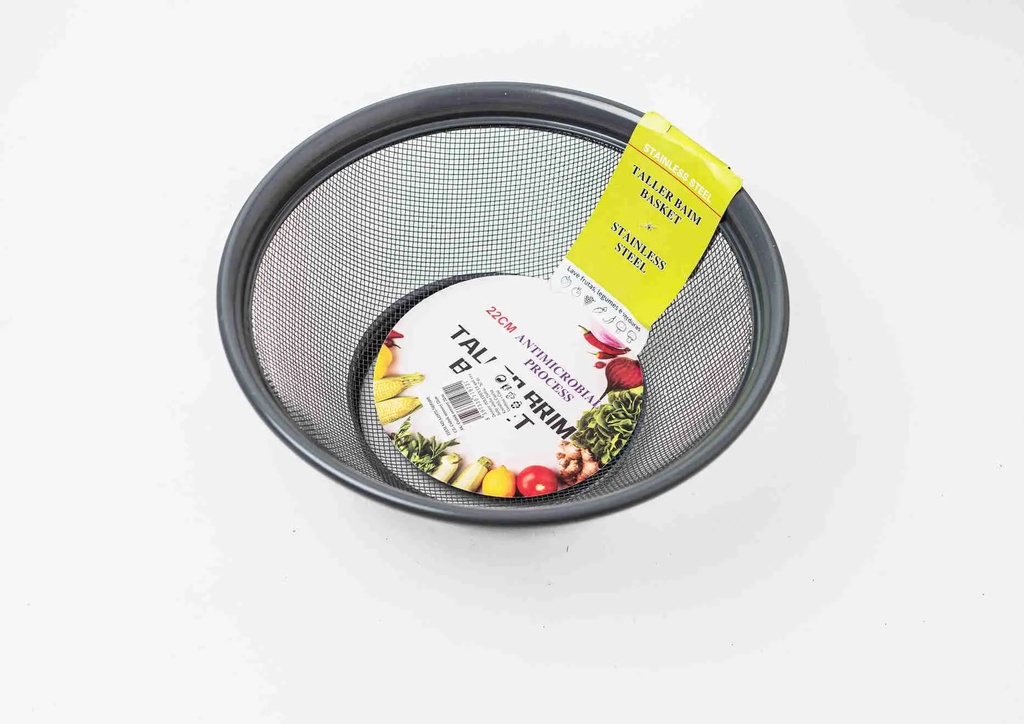 Rổ inox 22X10cm A11972