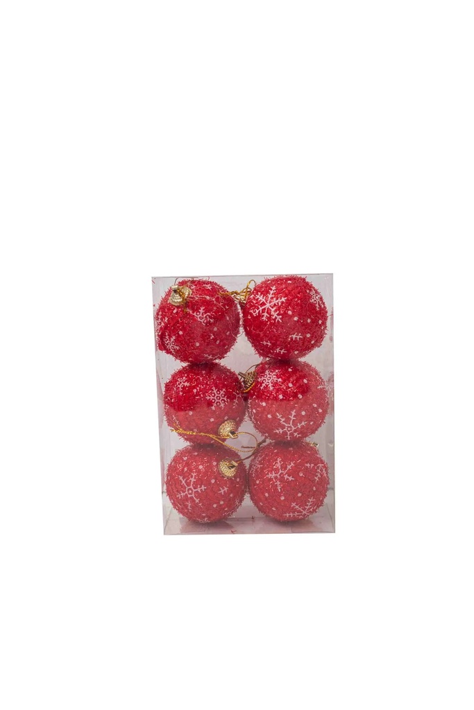 Vanocni Koule 6cmx 6ks