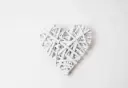 Wicker Heart 15cm A226