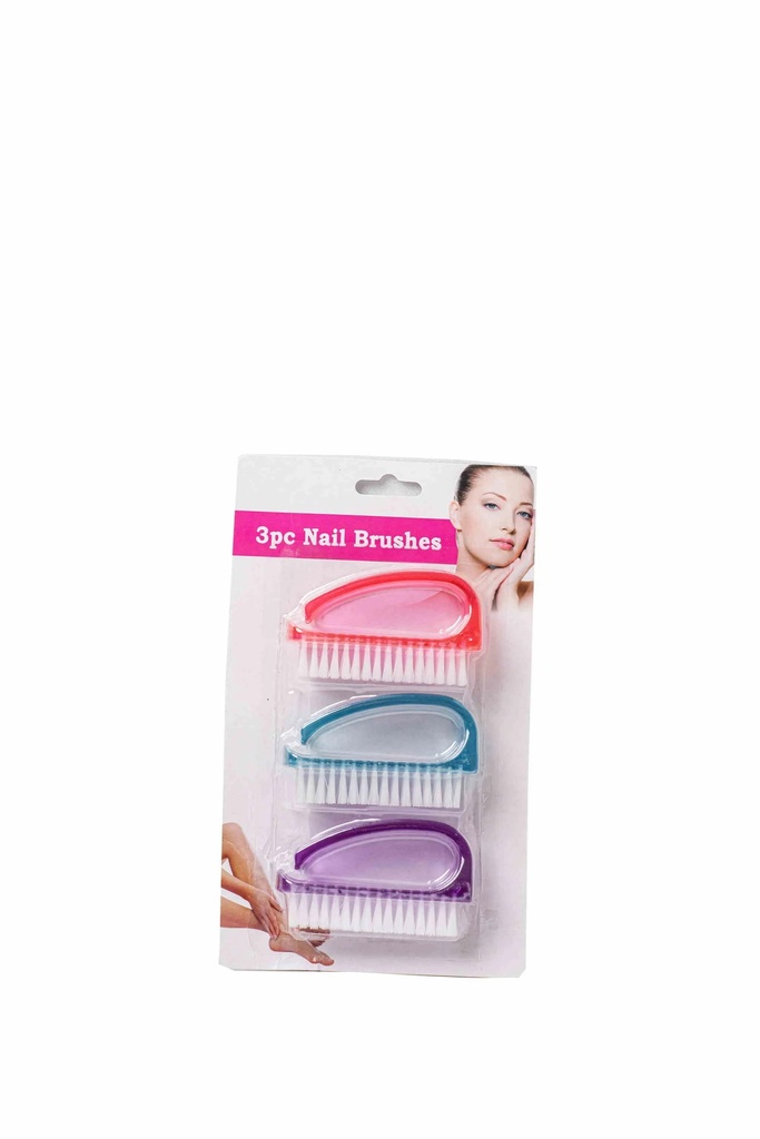 Hand brush with handle 3pcs A9476