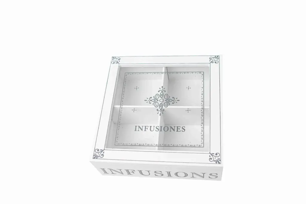 Wooden tea box B2666