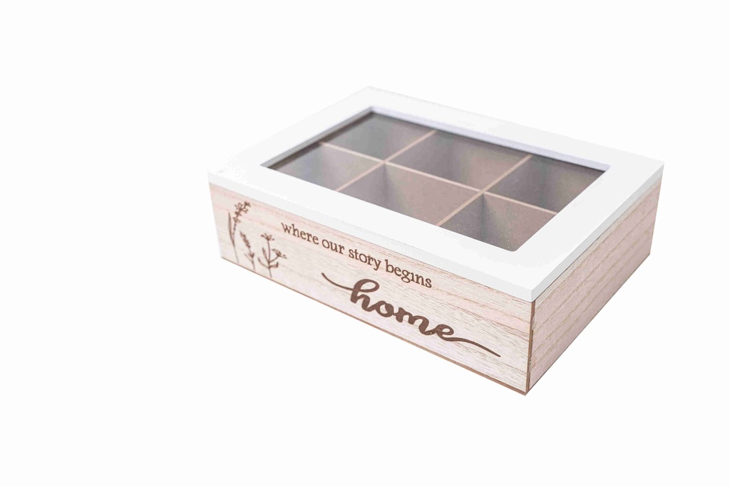 Wooden Tea Box A8568