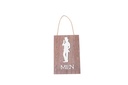 WC Wooden Sign-A8588