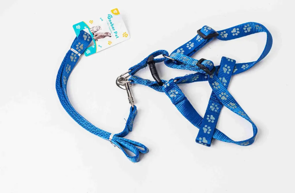 Dog Harness and Leash A2635