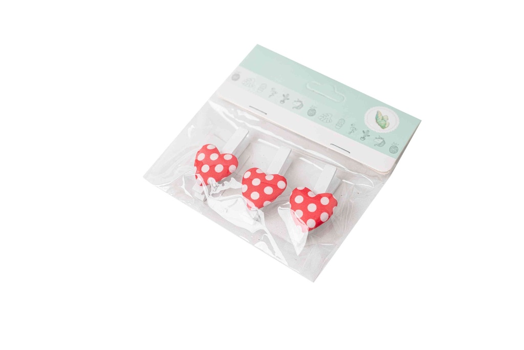 Wooden Clip Decorations A8804