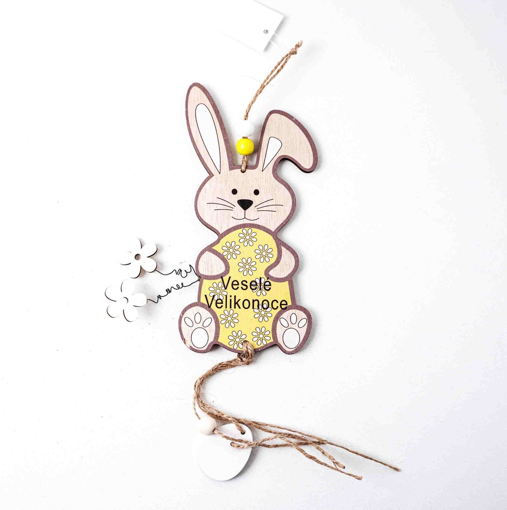 Wooden decoration 17cm A217