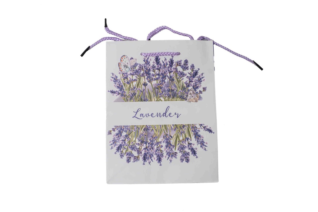Dárková taška lavendule velikosti S - A10351