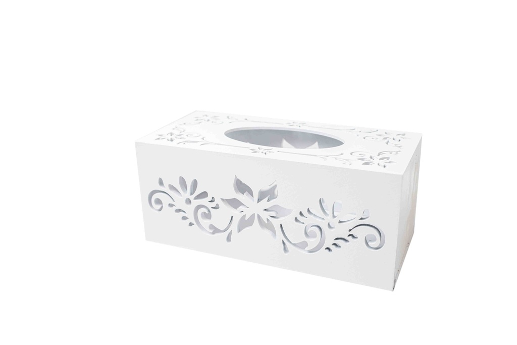 Wooden tissue box A8606