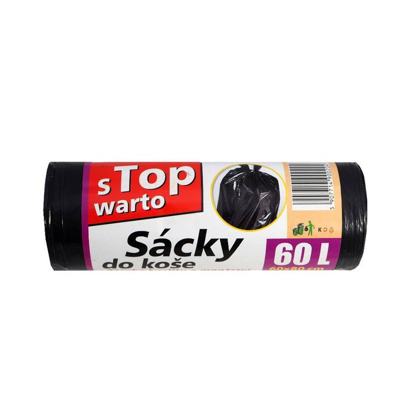 sTop Waro Sáčky do koše 60L