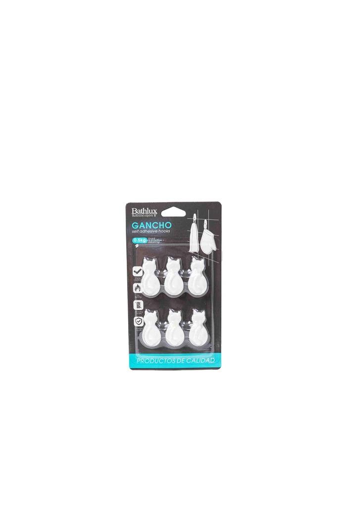 Hooks 6 pcs