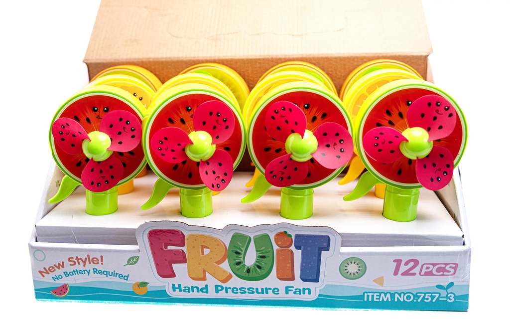 Fruit-shaped squeeze fan A1536