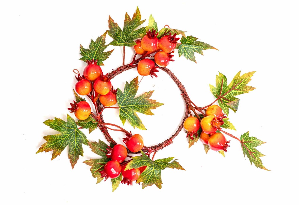 Autumn wreath 24cm A17059
