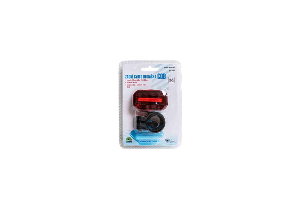 Đèn xe đạp màu đỏ 2073
