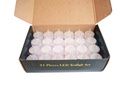 Battery candles 3.7x6cm A1478 (pack of 24)