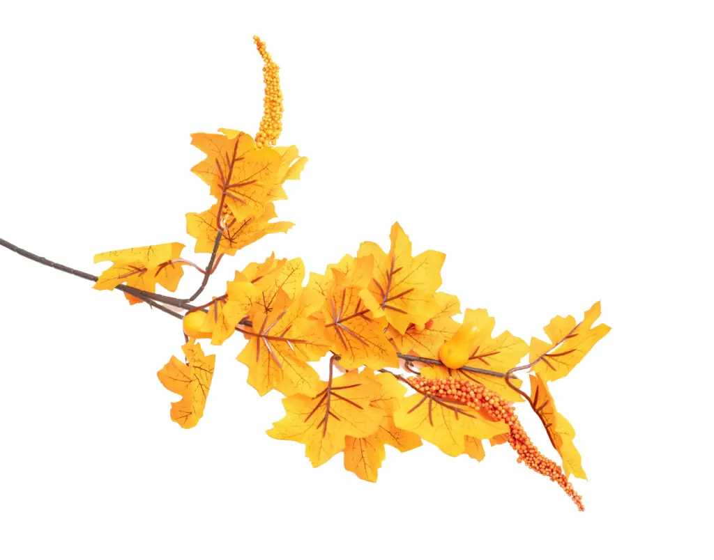 Autumn decorative branch  68cm A17050