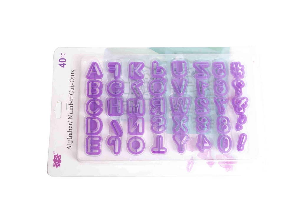 Letter and Number Cake Mold B395