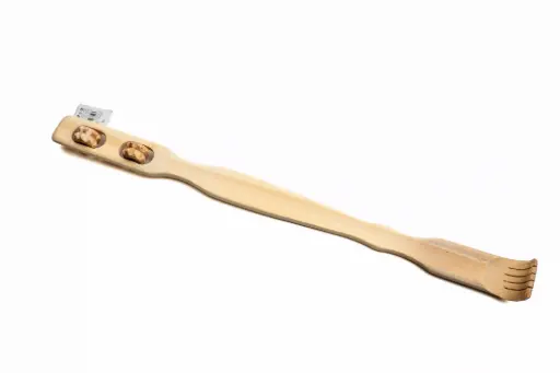 Massage stick with back scratcher A7500