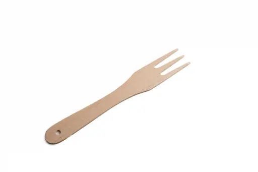Large wooden fork