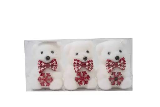 Christmas Teddy Bear A6383
