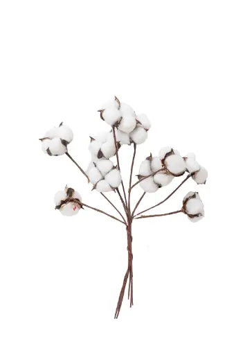 Artificial snow decoration made of cottonA10905