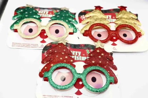 Christmas Glasses A6274