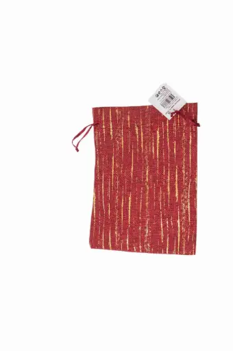 Gift bags with knotted strings A6666  (12 pcs packed) - size M