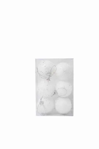 Bóng trang trí Giáng sinh - 6 cái - 6cm A7005