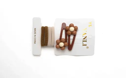 Set of clips and rubber bands A8967