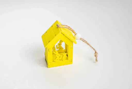 Wooden Easter House A7743