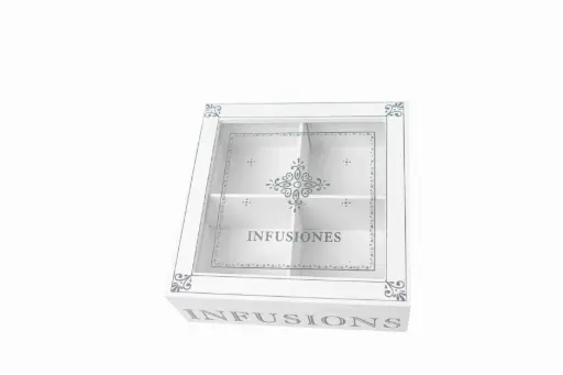 Wooden tea box B2666