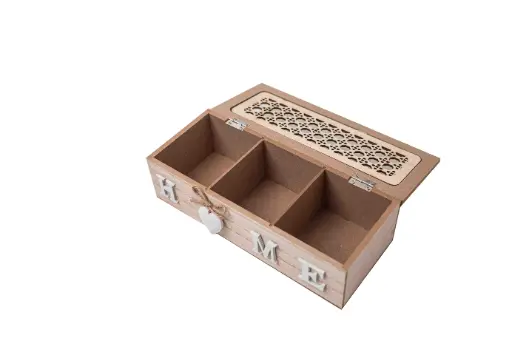 Wooden Tea Box A8565