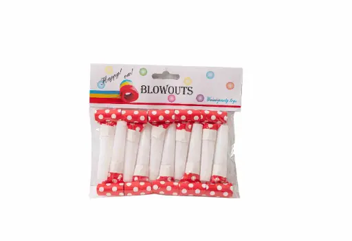 Party Blowers 10pcs - A6628