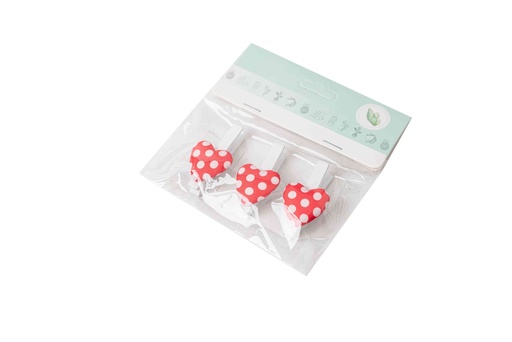 Wooden Clip Decorations A8804