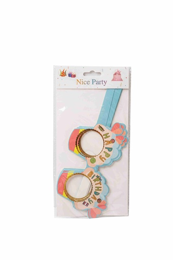Birthday glasses 6 pcs